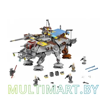 Конструктор Lepin 05032 Шагающий штурмовой вездеход AT-TE (1022 детали) картинка 5
